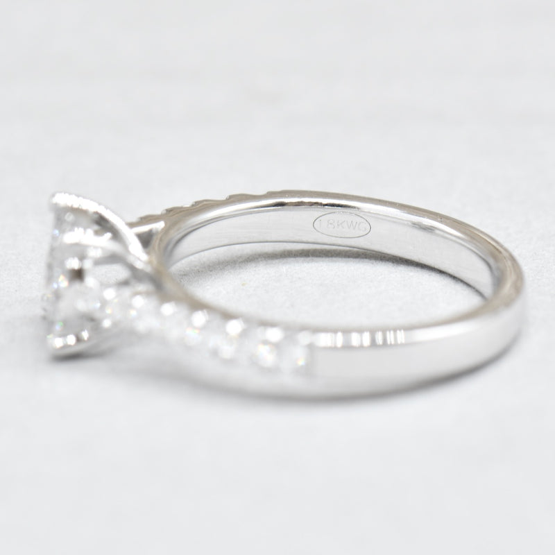 Diamond Cluster Engagement Ring (0.45ct)