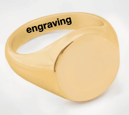 Engraving (Inside the ring)