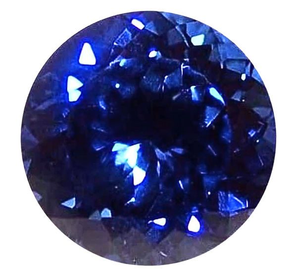 Natural Blue Sapphire 5mm Round Brilliant-Cut (Fine Colour)