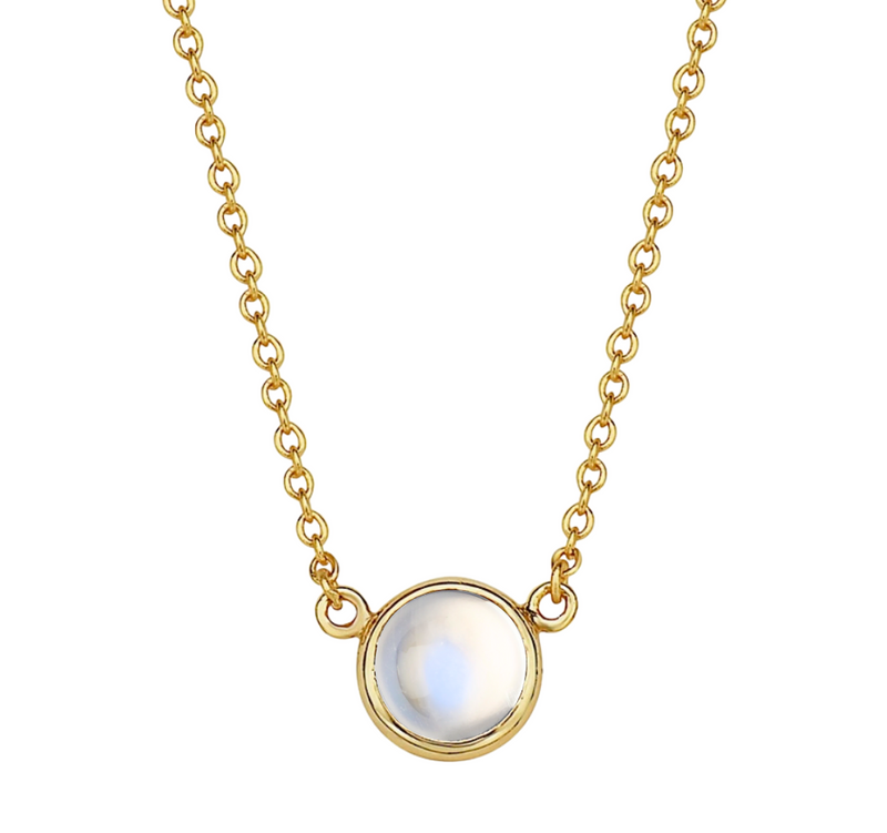 Natural Moonstone Cabochon Round 5mm