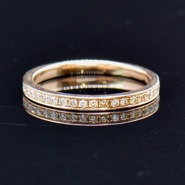 Half Eternity Diamond Wedding Band