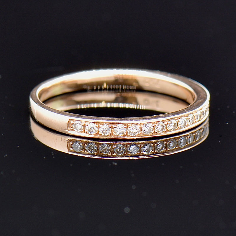 Half Eternity Diamond Wedding Band