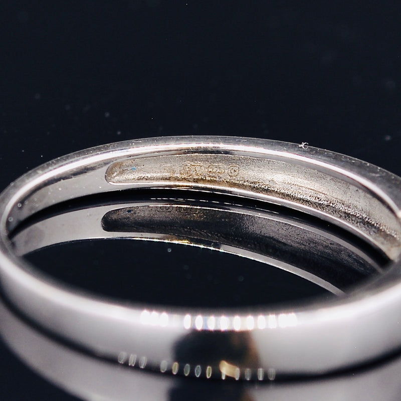 9CT White Gold Diamond Wedding Band