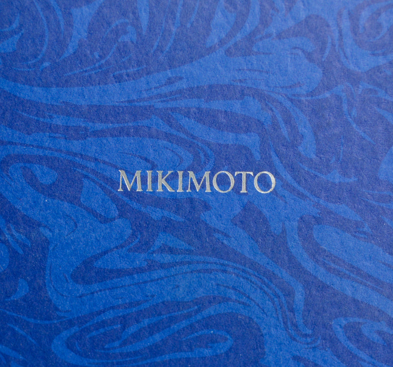 Mikimoto 黑色南海珍珠耳环 9.5 毫米